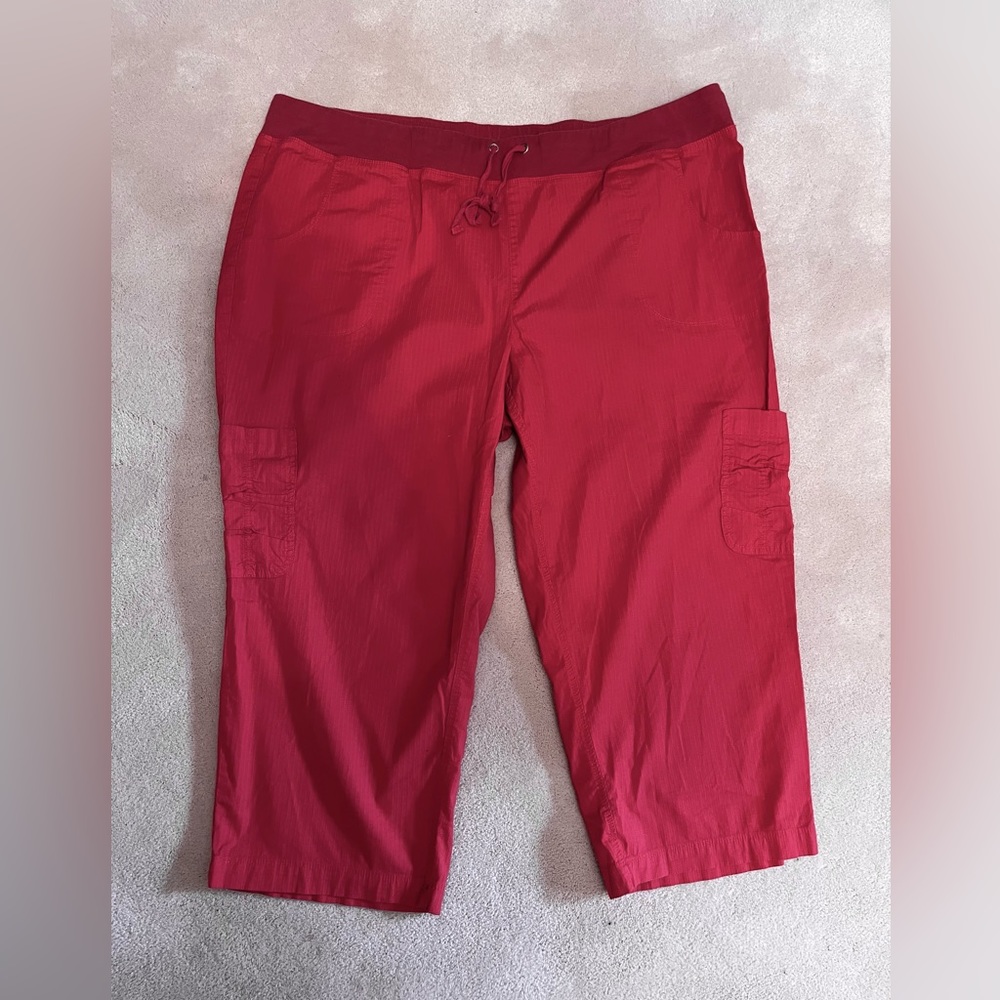 Pink Zenergy Cargo Capris